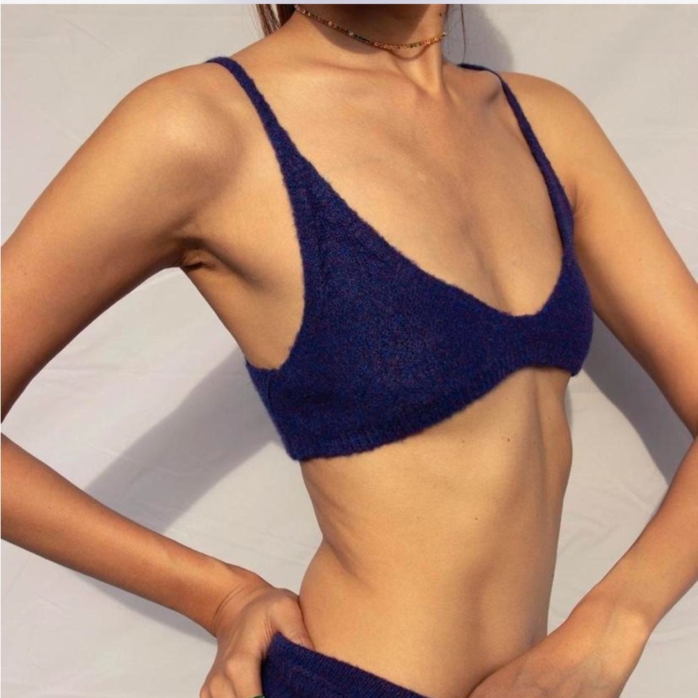 RUVE knit bralette top